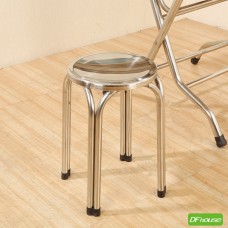 DF house-威森-不銹鋼圓凳 餐椅 鐵椅 圓椅 餐廳用椅 多功能椅 萬用椅 