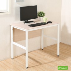 《DFhouse》頂楓90公分電腦辦公桌-楓木色