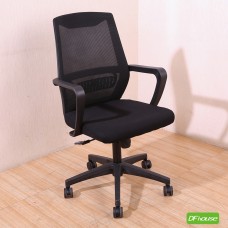 《DFhouse》雷奇-電腦辦公椅(黑色)