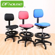  《DFhouse》派大兒童椅(腳踏圈+固定輪)(3色)