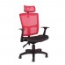 《DFhouse》蘇利曼全網電腦辦公椅-紅色